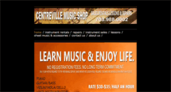 Desktop Screenshot of centrevillemusic.com
